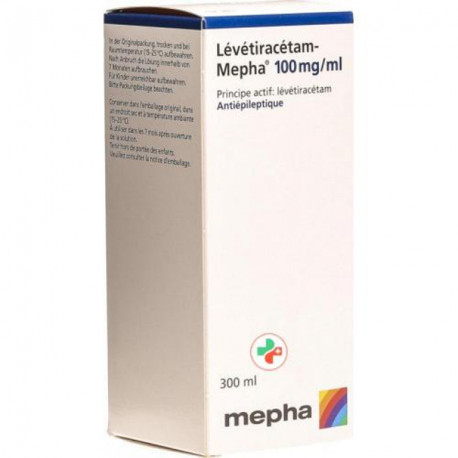 Levetiracetam Mepha 100 mg/1ml 300 ml