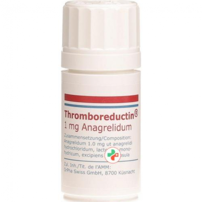 Тромборедуктин 1 мг 100 капсул