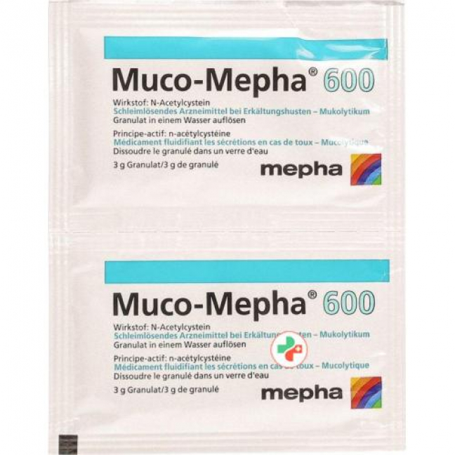 Муко-Мефа гранулы 600 мг 10 пакетиков