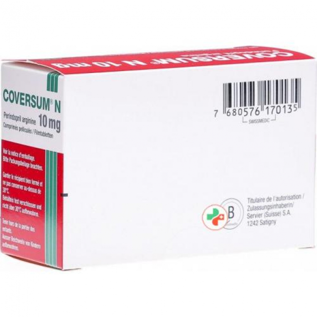 Coversum N 10 mg 90 filmtablets