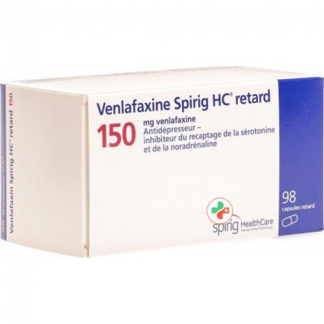 Венлафаксин Спириг HC Ретард 150 мг 98 капсул 