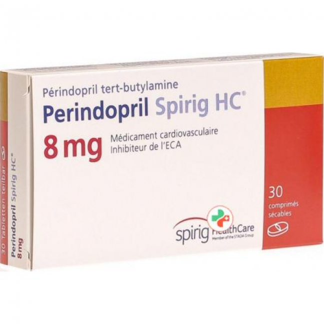 Perindopril Spirig 8 mg 30 tablets