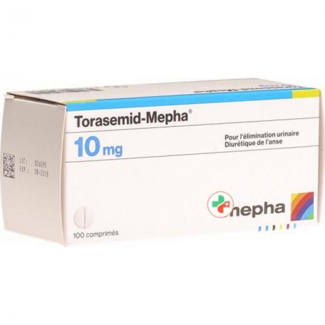 Торасемид Мефа 10 мг 100 таблеток