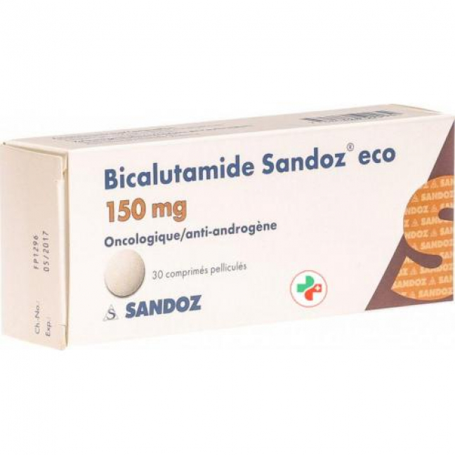 Бикалутамид Сандоз ЭКО 150 мг 30 таблеток покрытых оболочкой