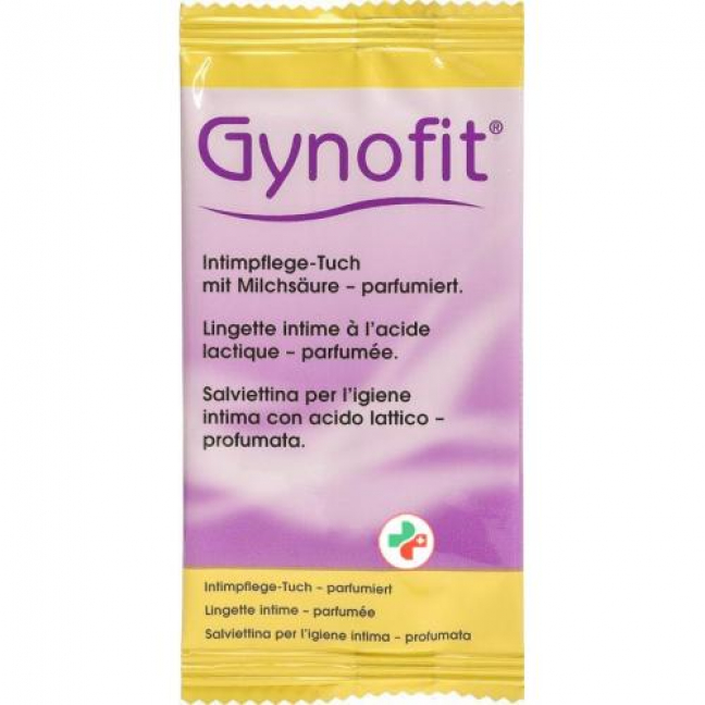 Gynofit Intimpflegetucher Parfumiert 12 штук