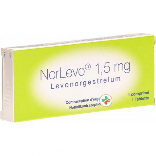 НорЛево 1,5 мг 1 таблетка