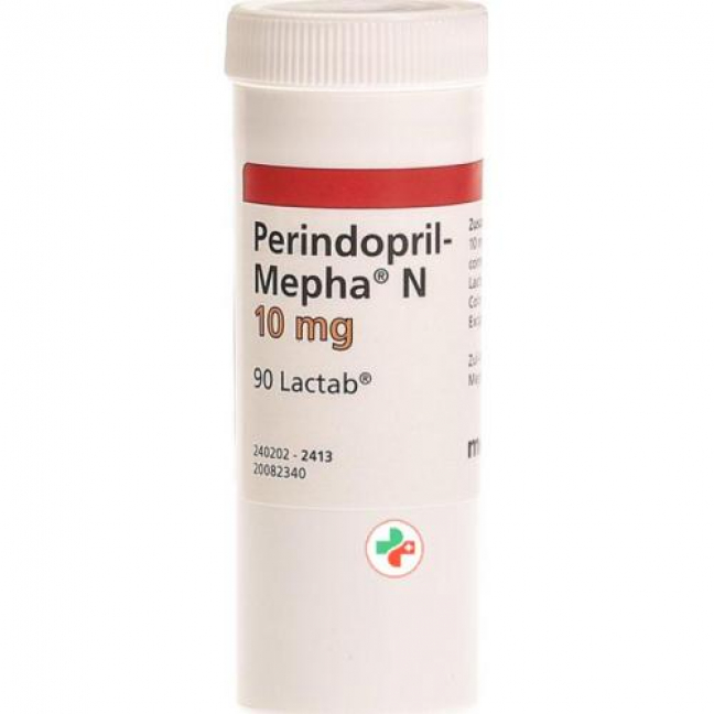 Периндоприл Мефа Н 10 мг 90 таблеток покрытых оболочкой