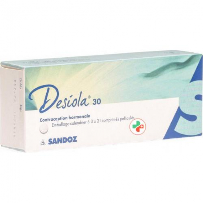 Десиола 30 3 x 21 таблетка покрытая оболочкой