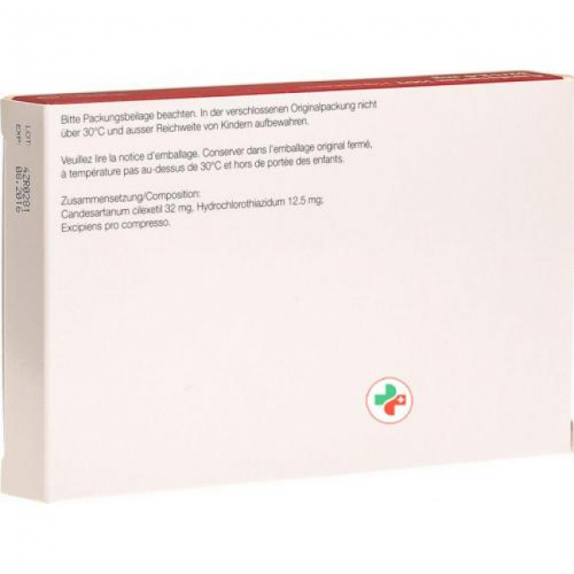 Candesartan HCT Helvepharm 32/12.5 mg 28 tablets