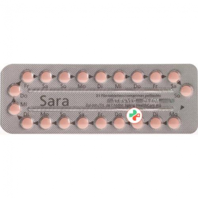 Сара 21 таблетка покрытая оболочкой