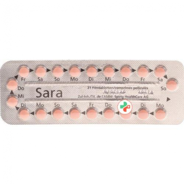 Сара 3 x 21 таблетка покрытая оболочкой