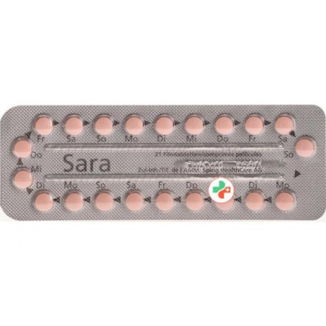 Сара 6 x 21 таблетка покрытая оболочкой