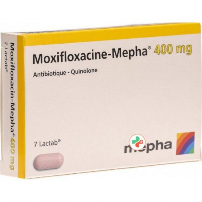 Моксифлоксацин Мефа 400 мг 7 таблеток покрытых оболочкой