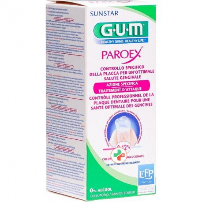 Gum Sunstar Paroex Mundspul 0.12% Chlorhex 300мл