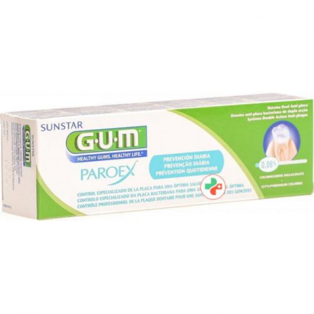 Sunstar GUM Paroex зубная паста 0.06% 75мл