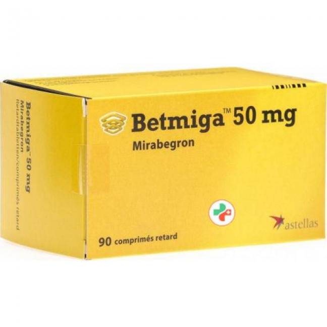 Бетмига 50 мг 90 ретард таблеток
