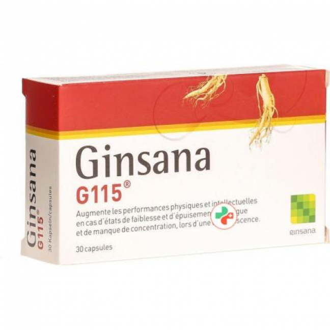 Гинзана Г115 30 капсул  