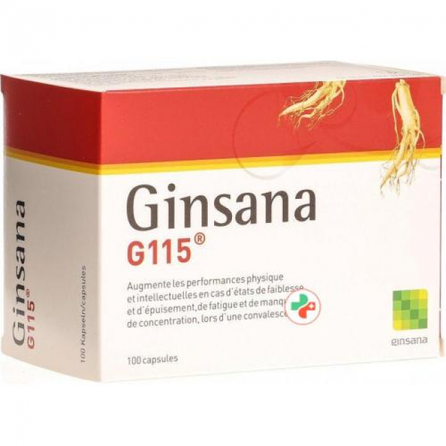 Гинзана Г115 100 капсул