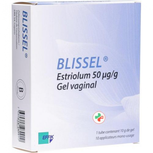 Блиссель вагинальный гель 0,05 мг/г тюбик 10 г с 10 аппликаторами