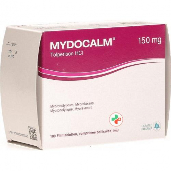 Мидокалм 150 мг 100 таблеток покрытых оболочкой