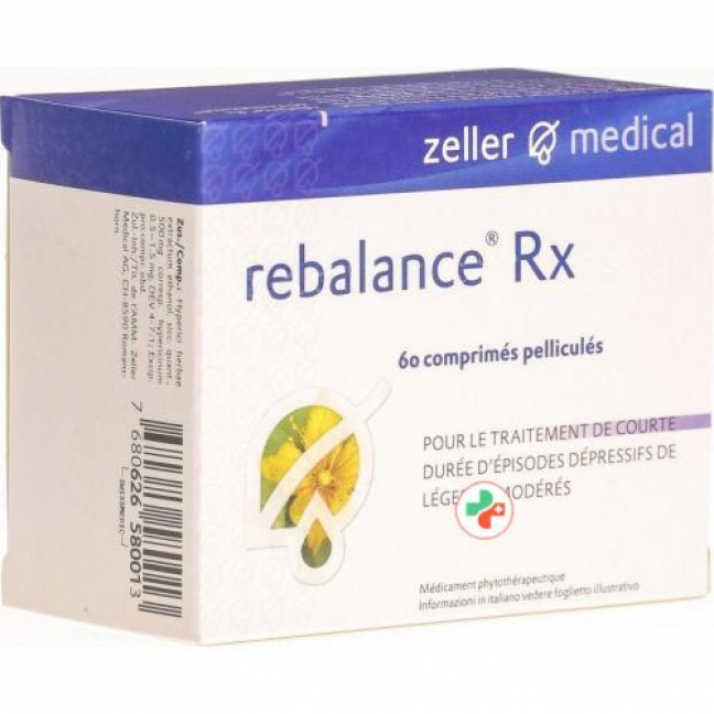 Ребалансе RX 500 мг 60 таблеток покрытых оболочкой 