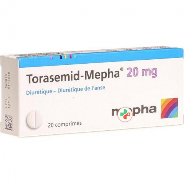 Торасемид Мефа 20 мг 20 таблеток