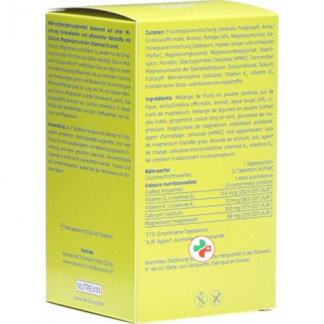 Nutrexin Calcium-Aktivplus в таблетках, 240 штук