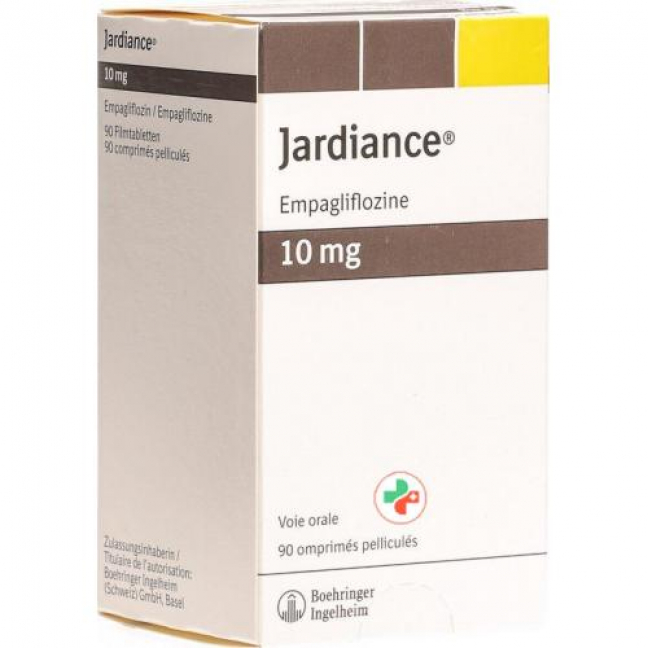 Джардинс 10 мг 90 таблеток покрытых оболочкой 