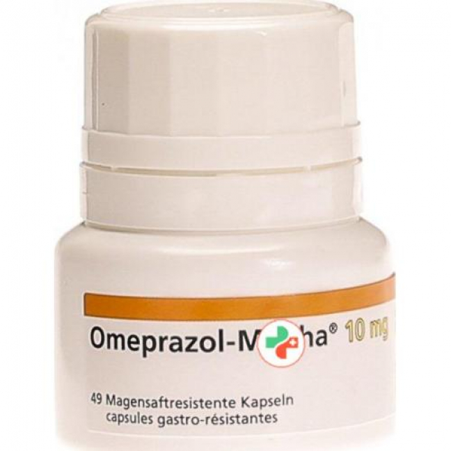 Omeprazol Mepha 10 mg 98 Kaps
