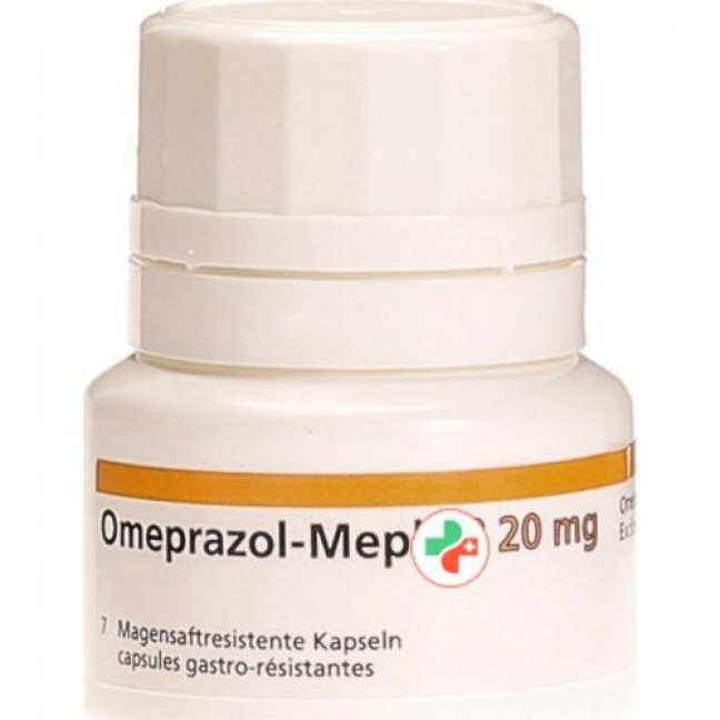 Омепразол Мефа 20 мг 7 капсул 