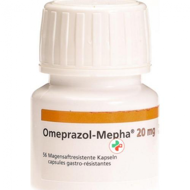 Omeprazol Mepha 20 mg 56 Kaps