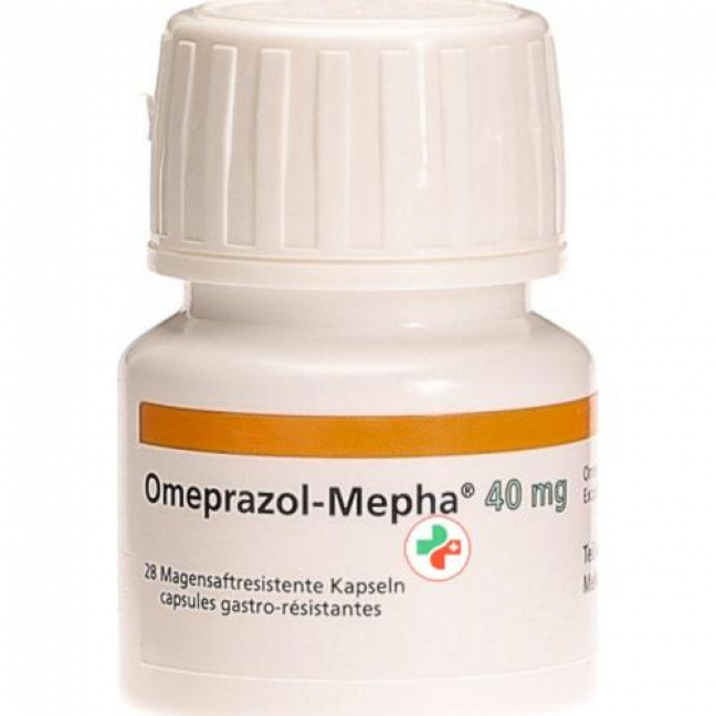 Омепразол Мефа 40 мг 56 капсул