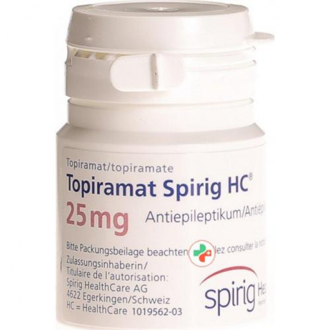 Топирамат Спириг 25 мг 60 таблеток покрытых оболочкой 