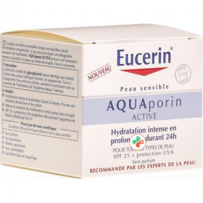 Eucerin AQUAporin Active mit LSF 25 50мл