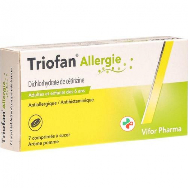 Триофан от аллергии 7 таблеток для рассасывания