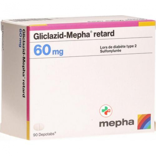 Гликлазид Мефа Ретард 60 мг 90 депо таблеток