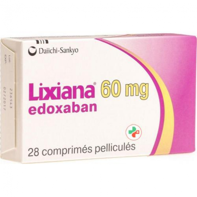 Ликсиана 60 мг 28 таблеток