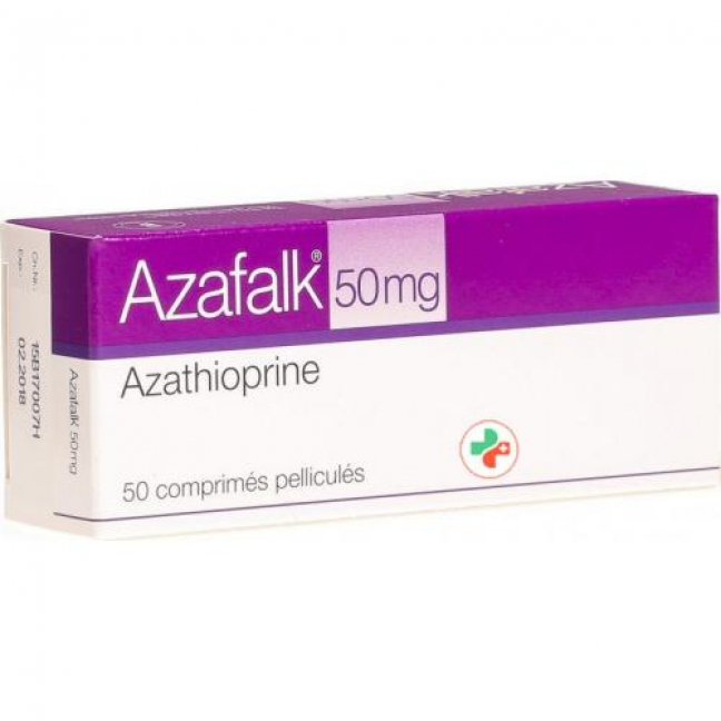 Азафальк 50 мг 50 таблеток покрытых оболочкой 