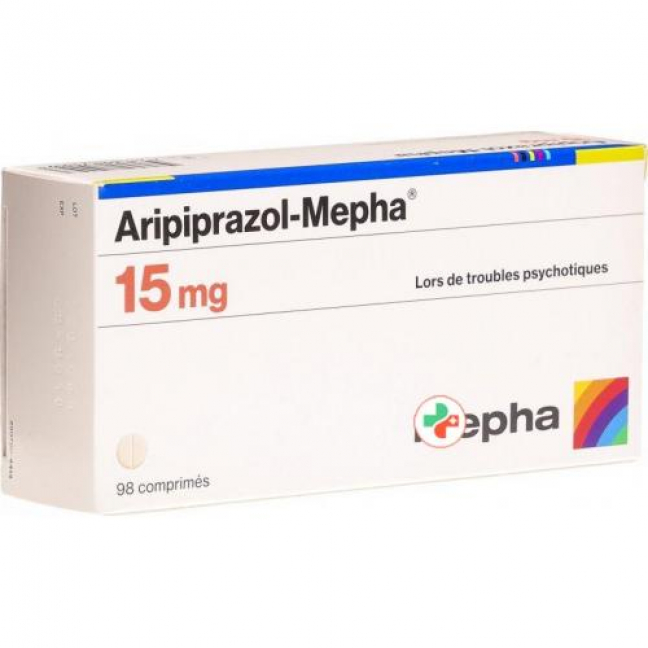 Арипипразол Мефа 15 мг 98 таблеток