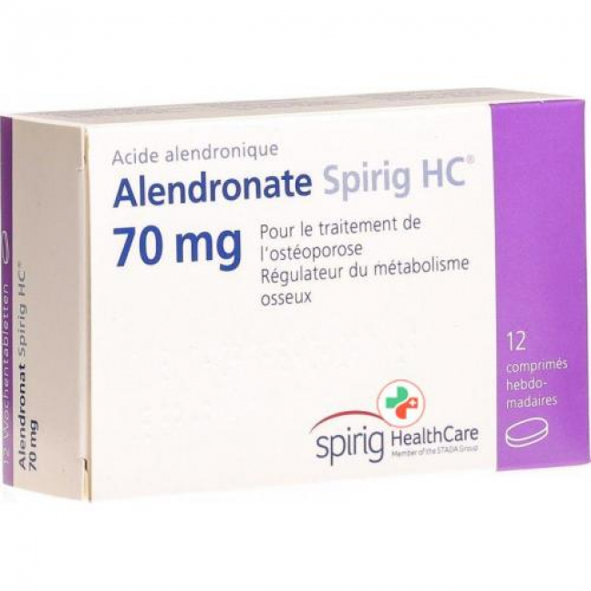 Алендронат Спириг 70 мг 12 таблеток