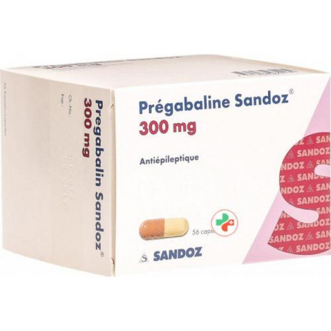 Прегабалин Сандоз 300 мг 56 капсул