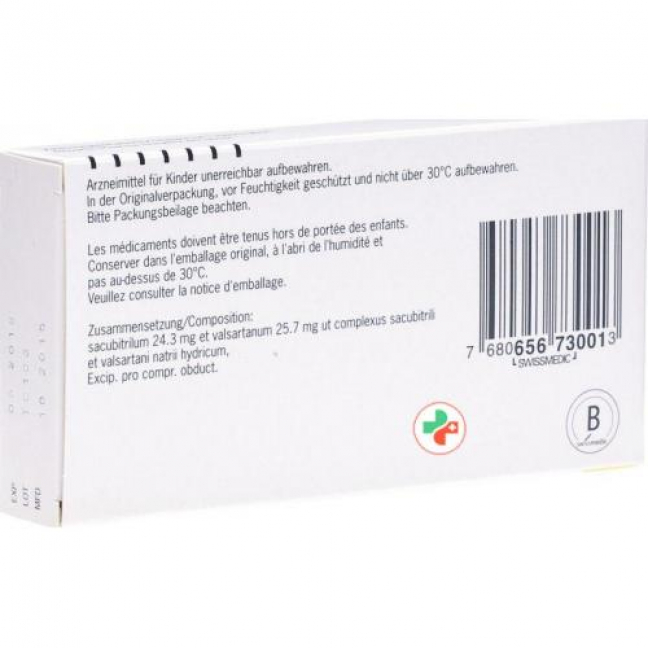 Энтресто 50 мг 28 таблеток покрытых оболочкой 