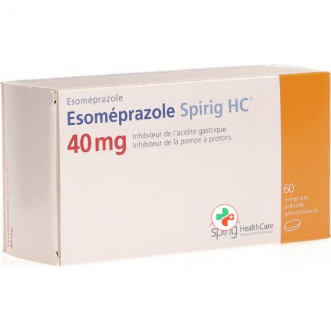 Эзомепразол Спириг 40 мг 60 таблеток покрытых оболочкой