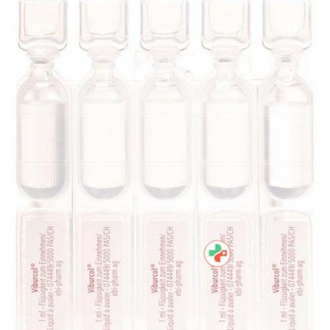 Вибуркол жидкость для перорального применения 15 монодоз по 1 мл  