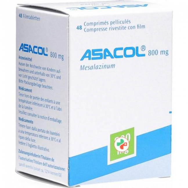 Асакол 800 мг 48 таблеток покрытых оболочкой