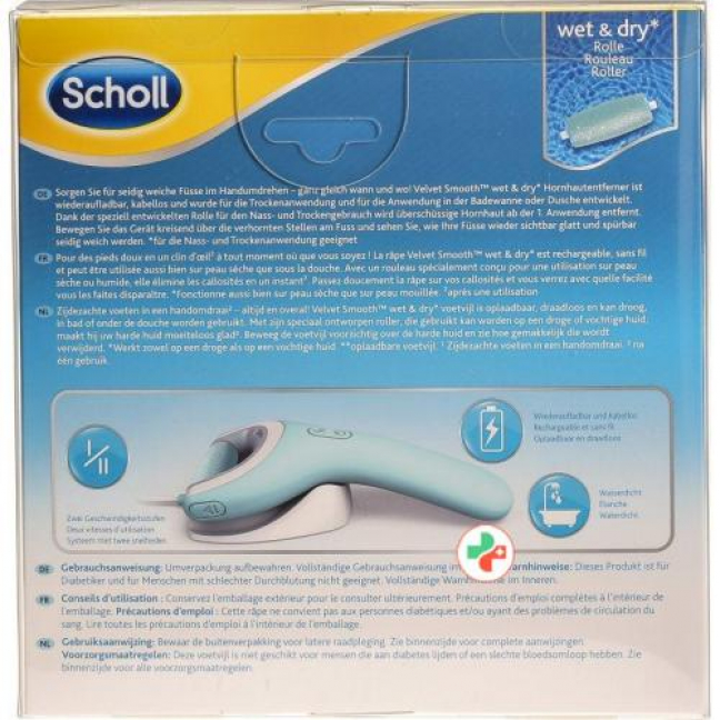 Scholl Velvet Smooth Wet & Dry Hornhautentferner