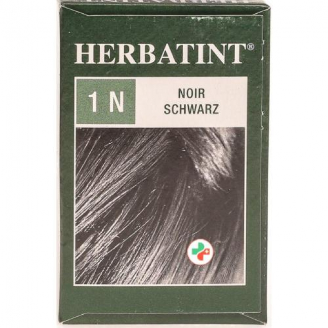 Herbatint Haarfarbegel 1n Schwarz 150мл