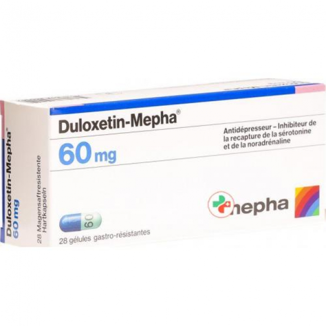 Дулоксетин Мефа 60 мг 28 капсул