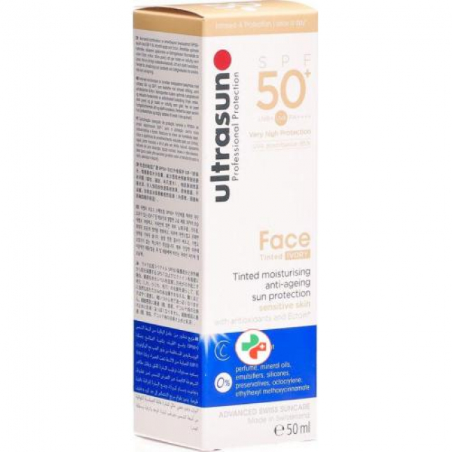 Ultrasun Face Tinted SPF 50+ Ivory 50мл
