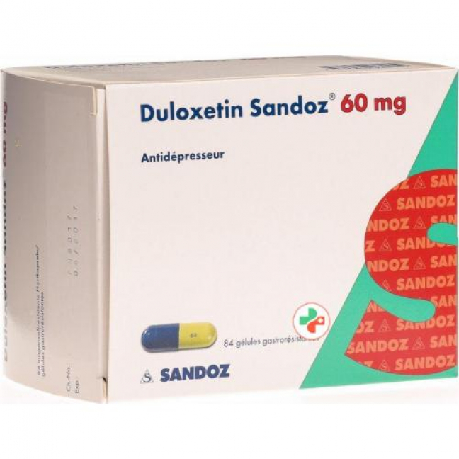 Дулоксетин Сандоз 60 мг 84 капсулы
